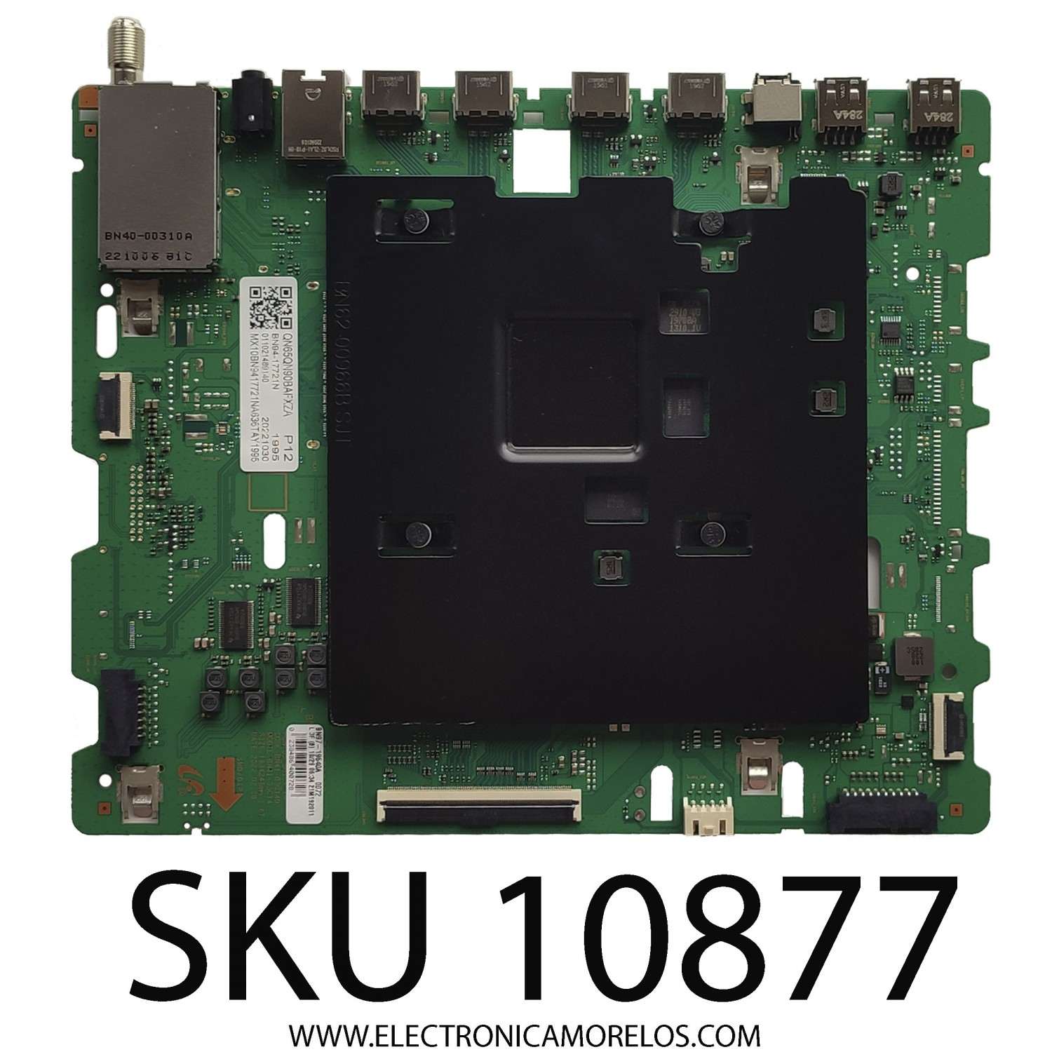 MAIN PARA TV SAMSUNG / NUMERO DE PARTE BN94-17721N / BN41-03014D / BN97-19640A / BN9417721N / PANEL CY-TB065RMHV5H / DISPLAY ST6451D07-5 VER.2.1 / MODELO QN65QN90BAFXZA CH07	